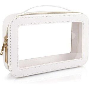 Clear Waterproof Makeup Bag Travel Toiletry Organizer Zipper Cosmetic Pouch